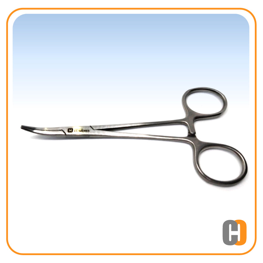 Pinza Mosquito curva 7cm