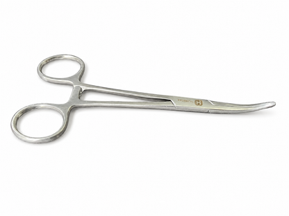 Pinza Kelly Curva 14,5 cm | Acero Quirúrgico