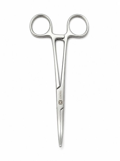 Pinza Kelly Curva 14,5 cm | Acero Quirúrgico