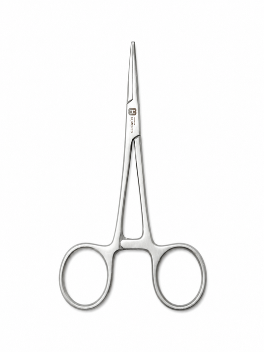 Pinza Kelly Curva 14,5 cm | Acero Quirúrgico