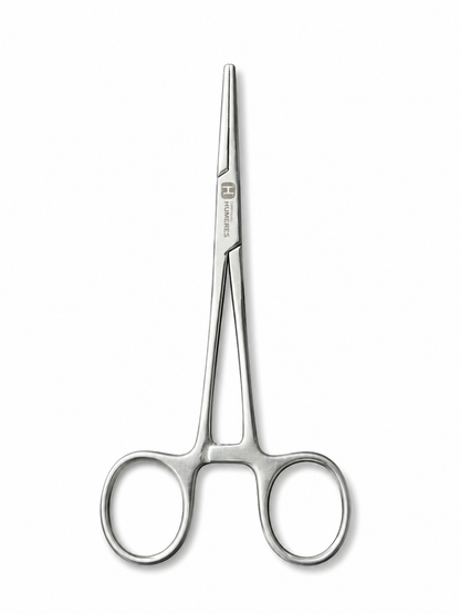 Pinza Kelly Recta 14 cm | Acero Quirúrgico