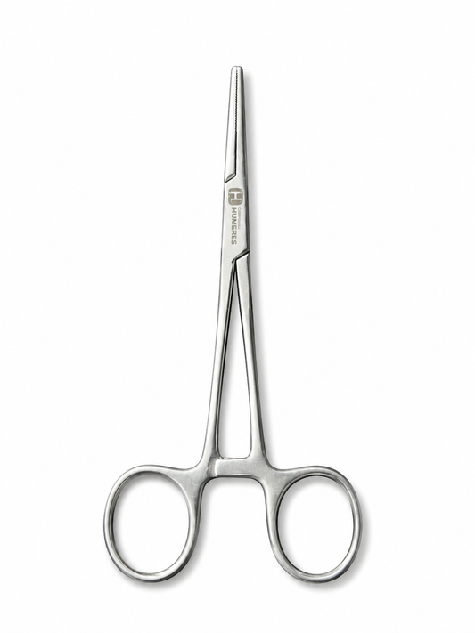 Pinza Kelly Recta 14 cm | Acero Quirúrgico