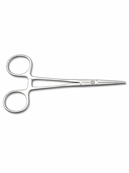 Pinza Kelly Recta 14 cm | Acero Quirúrgico