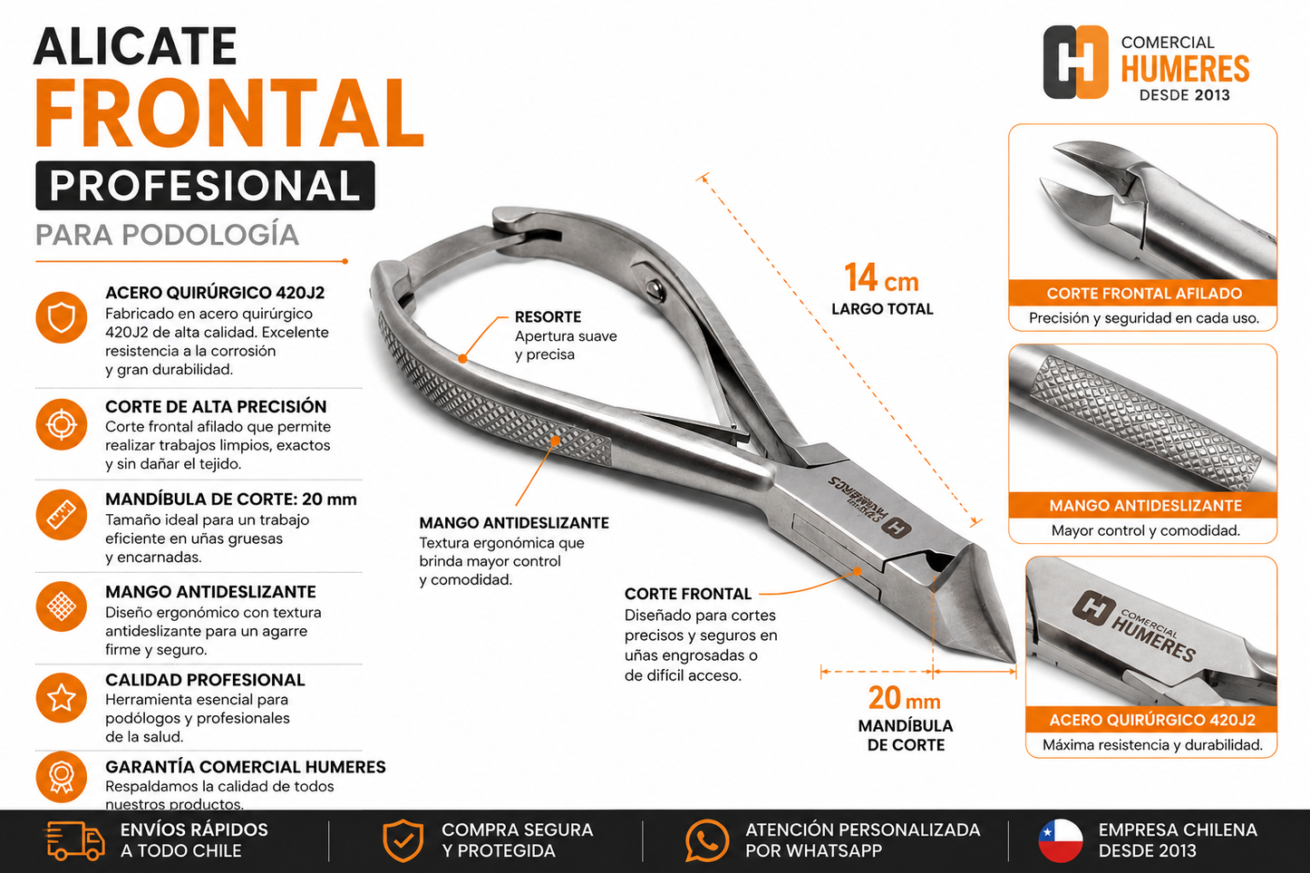 Alicate Frontal