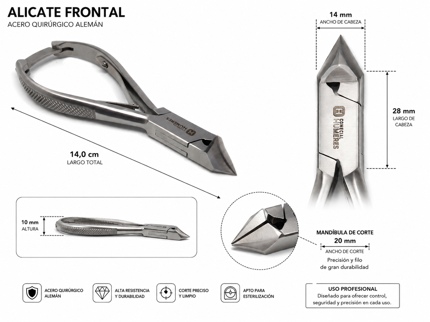 Alicate Frontal