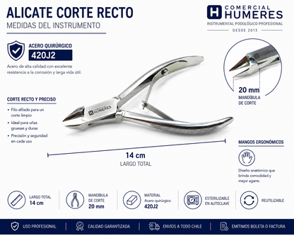 Alicate Corte Recto