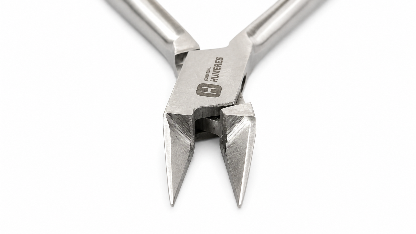 Alicate Recto Fino Profesional 12,5 cm | Acero Quirúrgico 420J2