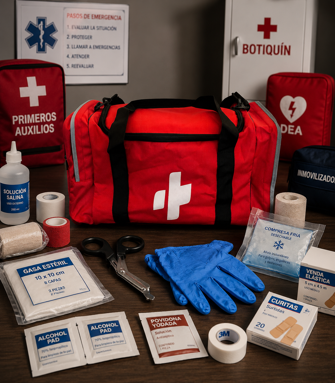 Bolso Primeros auxilios Multiusos 20 (LITROS)